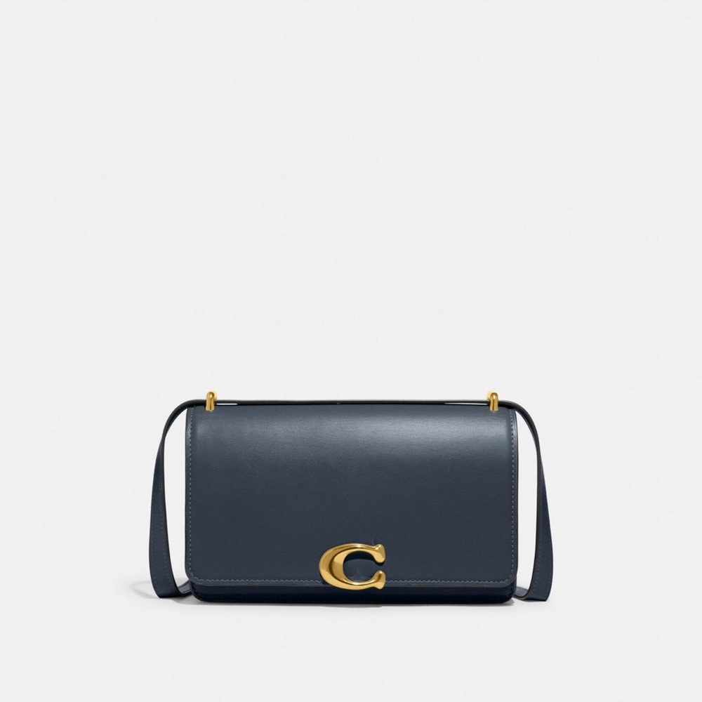 Coach Shoulder Bag Bandit- blue color